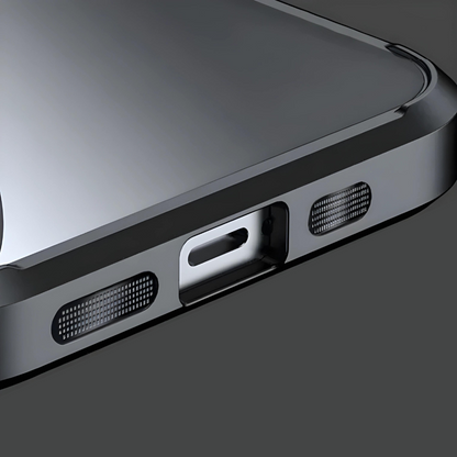 Govee RGBIC E-Ink phone case with sleek design and customizable display, showcasing modern technology for smartphones.