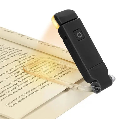 Govee RGBIC LED USB rechargeable book light with eye protection, compact reading light for comfortable nighttime reading
