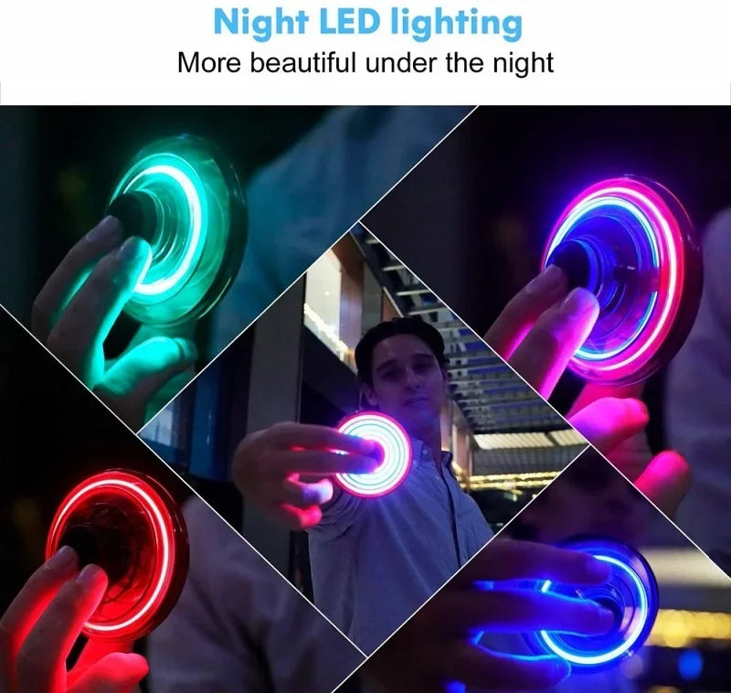 Govee RGBIC Floor Lamp spin with colorful LED lights displaying vibrant, dynamic lighting effects in a modern living space