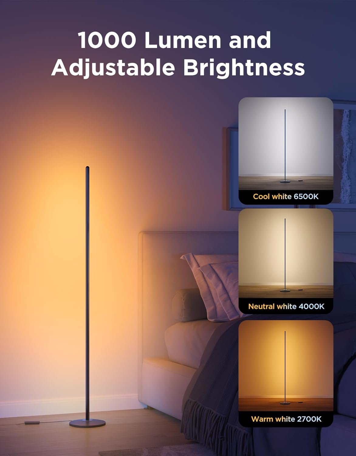 Govee RGBIC floor Lamp - Govee RGBIC Floor Lamp 
