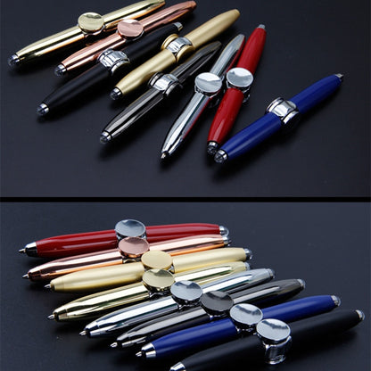 Govee RGBIC LED spinning pen with colorful light effects, showcasing a sleek design and vibrant illumination in a close-up image.