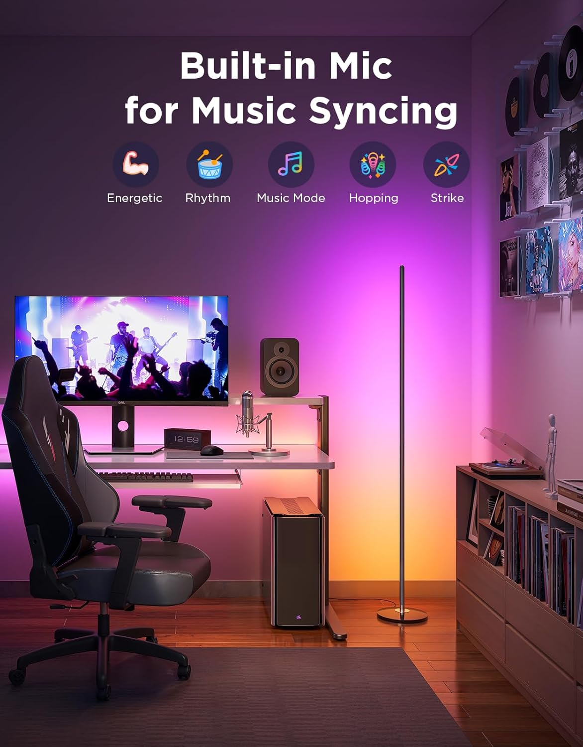 Govee RGBIC floor Lamp - Govee RGBIC Floor Lamp 