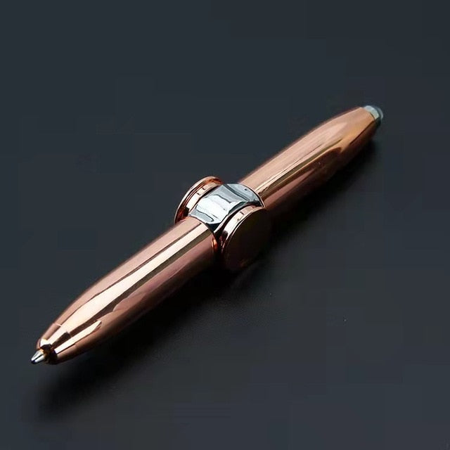 Govee LED spinning pen with colorful light effects, featuring a sleek design and vibrant illumination on a white background